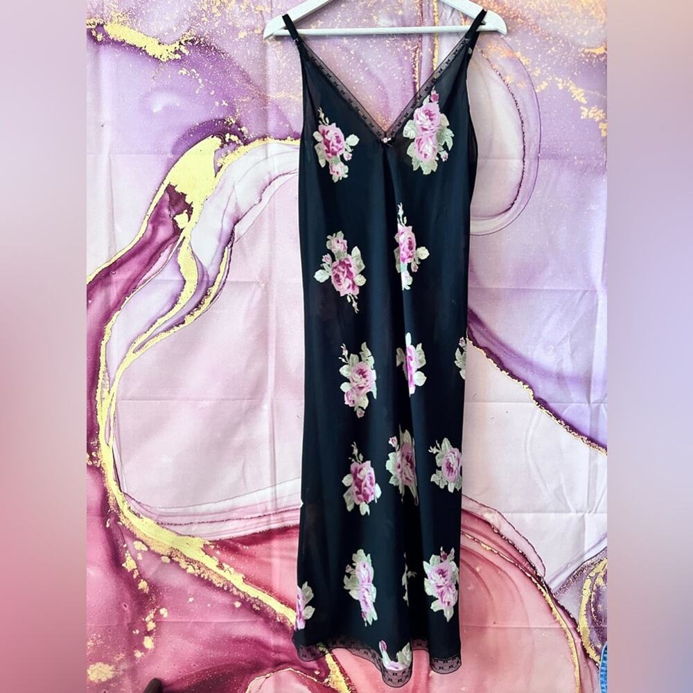 Vintage Oscar de la Renta Pink Label Night Gown S